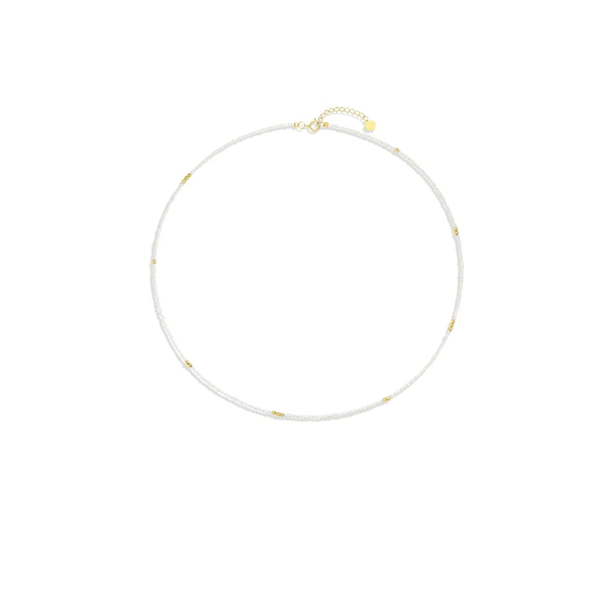 海水Akoya珍珠Keshi项链18K金baby珠时髦choker锁骨链颈链 Freshwater Pearl Necklace product listing