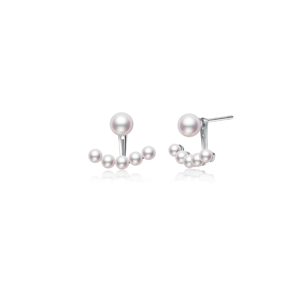 海水Akoya珍珠耳环18K金可拆卸珍珠耳坠 Freshwater Pearl Earrings product listing