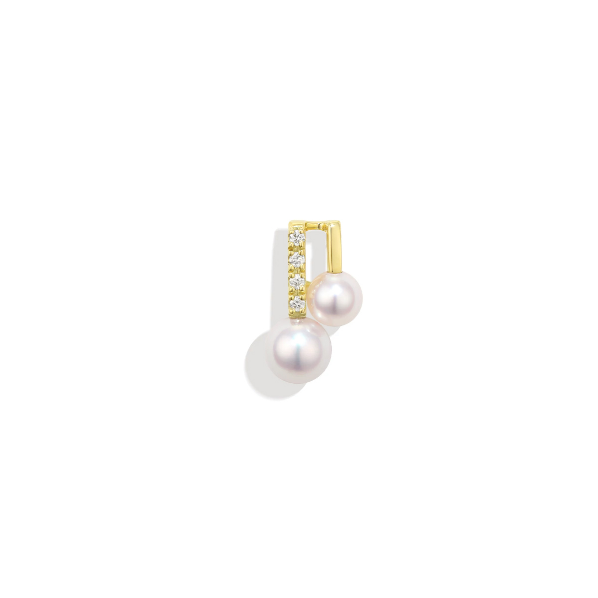 平衡木Akoya海水珍珠音符吊坠 Freshwater Pearl Pendant product display