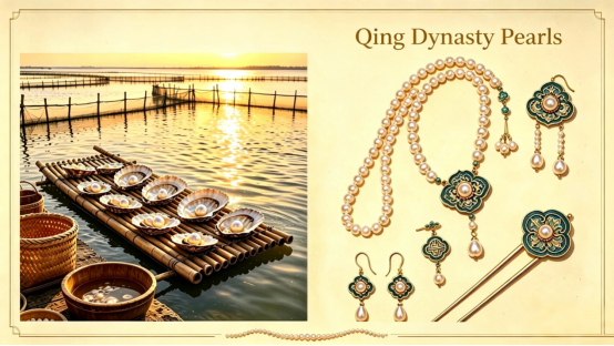 Beijing Luck and Power Jewelry Company Limited. natural freshwater pearl jewelry fashion display